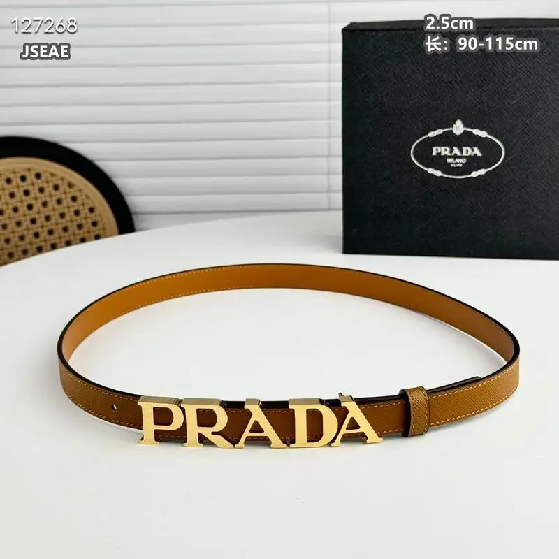 Prada belt 25mmX90-115cm 8L04